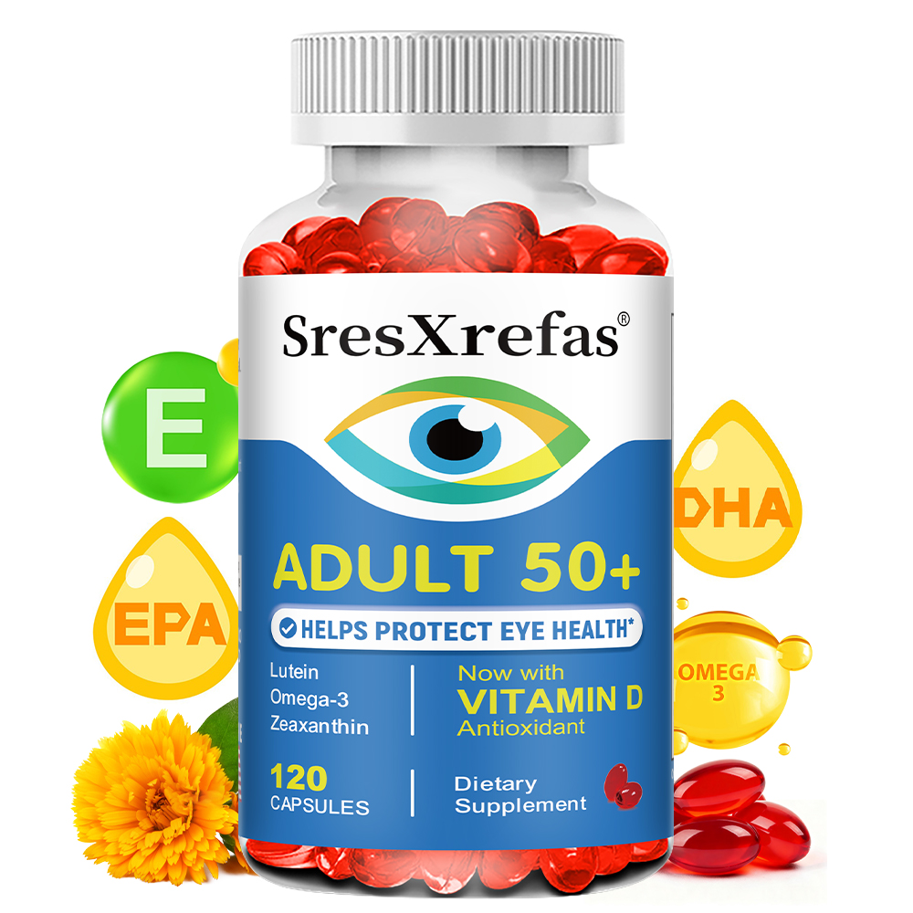 Omega 3 Fish Oil - Lutein Capsules - with Zeaxanthin and