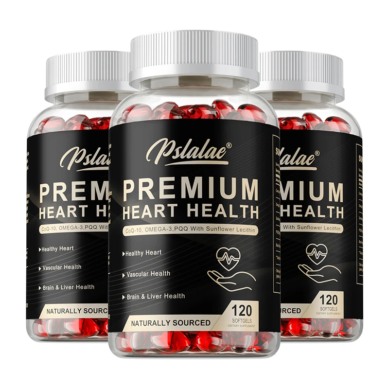 Omega 3 Fish Oil - Premium Heart Health - Supports Heart,