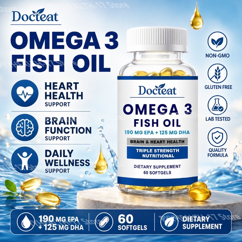 Omega 3 Fish Oil - Omega3 Fish Oil Softgels Triple Strength