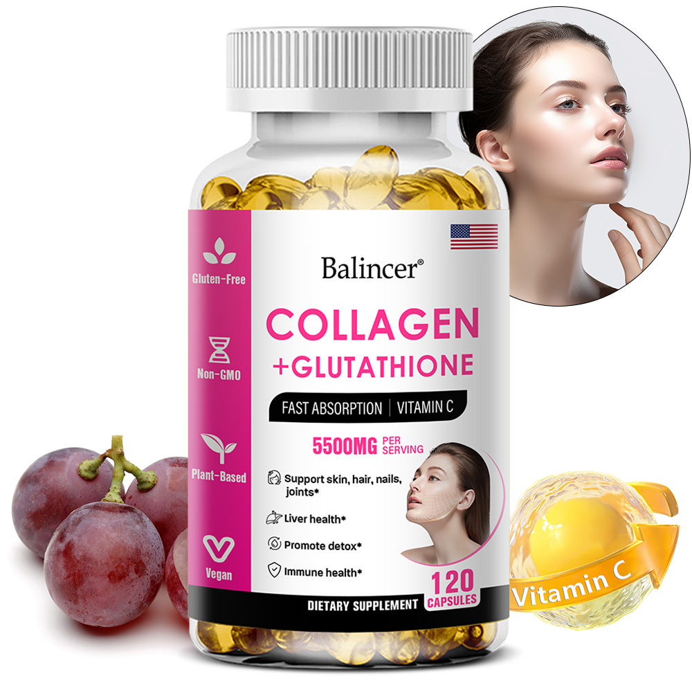 Glutathione Collagen Capsules, - đánh giá và giá Biotin Hair Growth