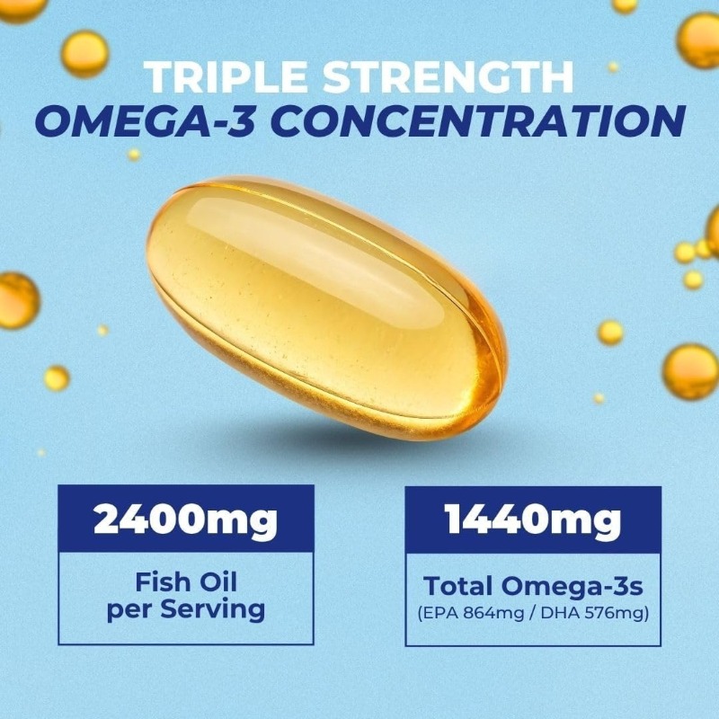 Omega-3 Fish Oil Soft Capsules - đánh giá và giá Omega 3 Fish Oil