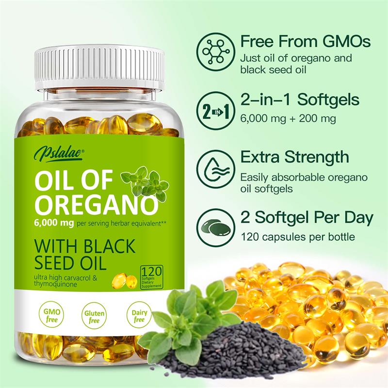 Oregano Oil Capsules - with Bl - đánh giá và giá Black Seed Oil Capsule