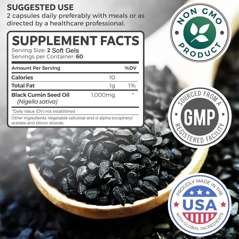Black Seed Oil Capsules - Supp - đánh giá và giá Black Seed Oil Capsule