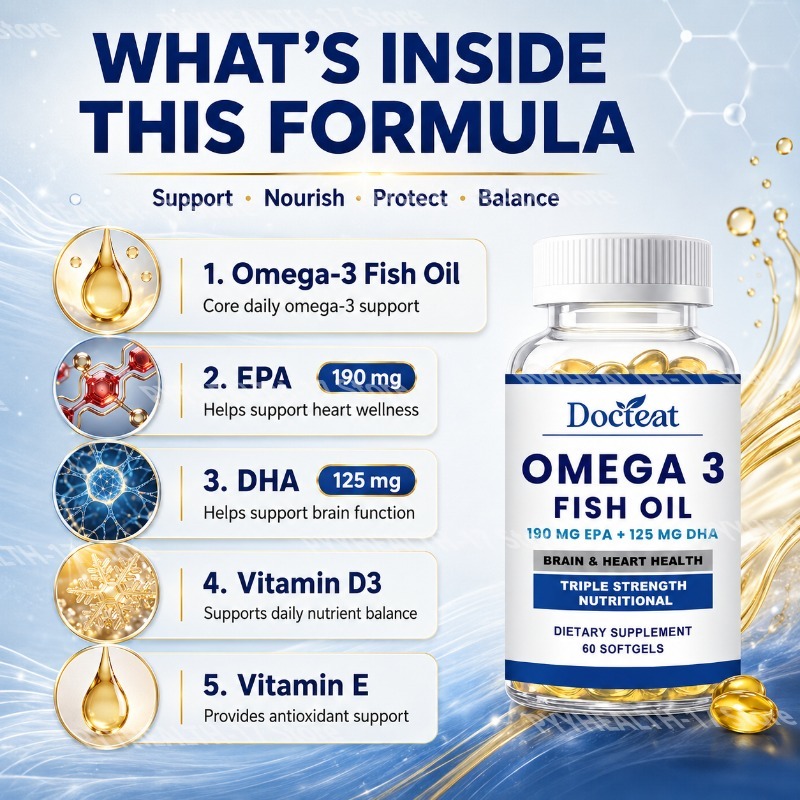 Omega3 Fish Oil Softgels Tripl - đánh giá và giá Omega 3 Fish Oil