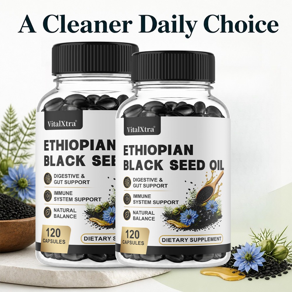 Ethiopian Black Seed Oil Softg - đánh giá và giá Black Seed Oil Capsule