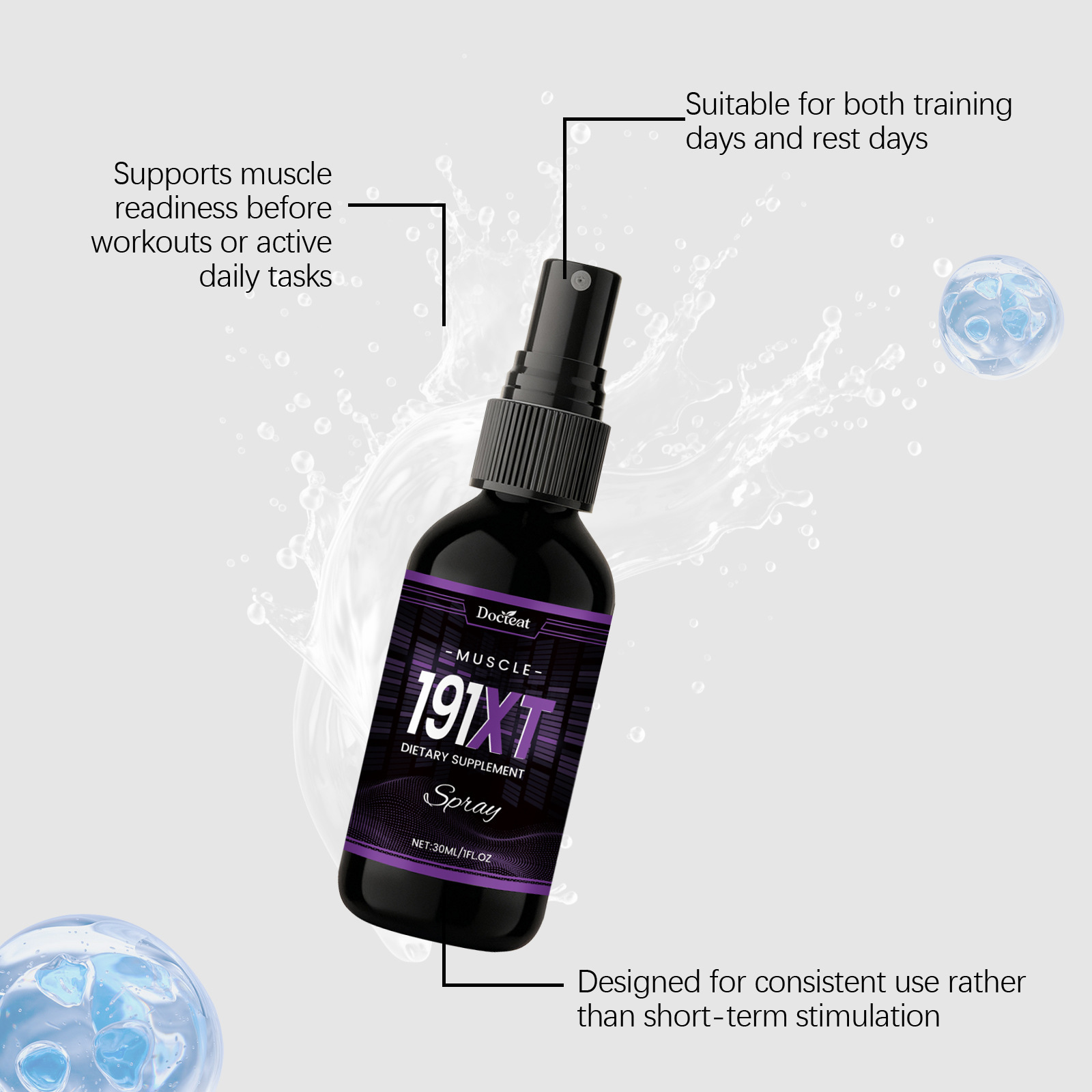 Muscle Growth Spray Enhance Ph - đánh giá và giá Nutrition Fitness Supplements