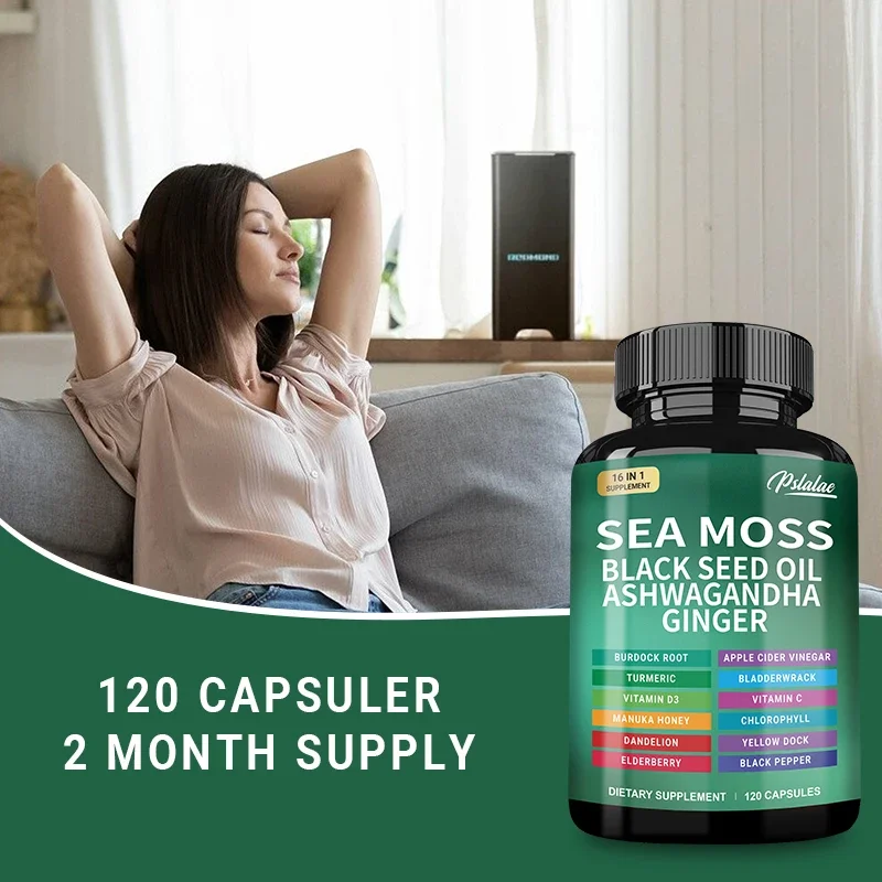 Sea Moss | Black Seed Oil | As - đánh giá và giá Black Seed Oil Capsule