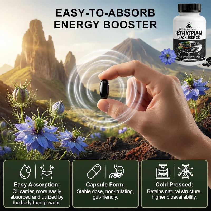 Black Seed Oil Soft Capsules - - đánh giá và giá Black Seed Oil Capsule