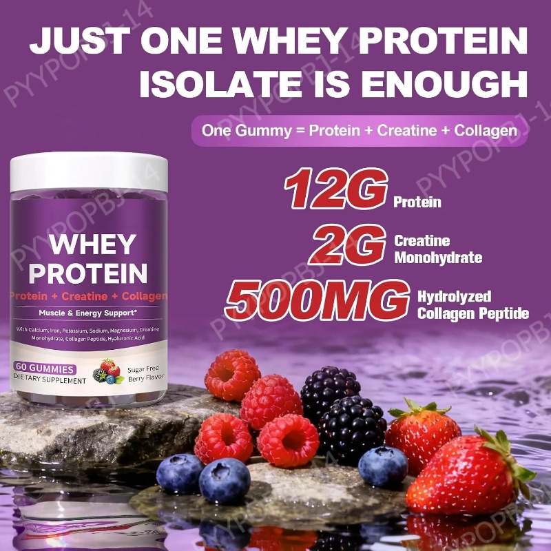 Protein Gummies with Whey Crea - đánh giá và giá Nutrition Fitness Supplements
