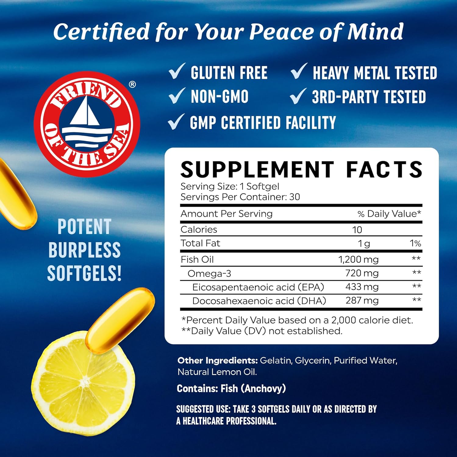 Omega 3 Fish Oil - Supports Th - đánh giá và giá Omega 3 Fish Oil